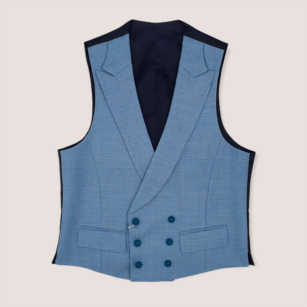 Beatles/Blue Reversible Ceremony Vest