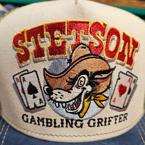 Gorra Stetson "Gambling Grifter"