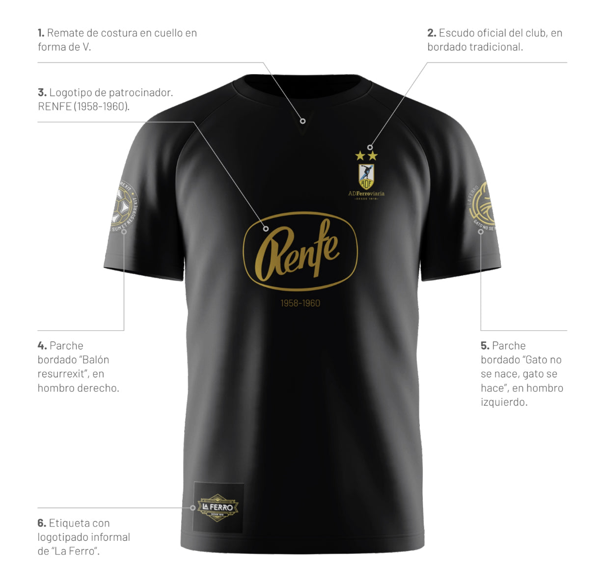 Camiseta "La Ferro"