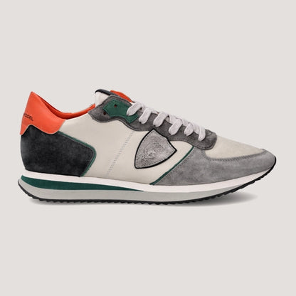 Zapatilla Trpx Philippe Model - TZLU WV01 Gris y Naranja