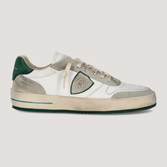 Zapatilla Prsx Philippe Model - VNLU WX07 Blanca y Verde