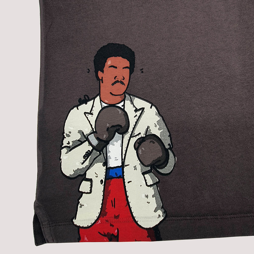 Camiseta Zaire, homenaje a las leyendas del boxeo.