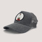 Charcoal gray"Balboa"cap