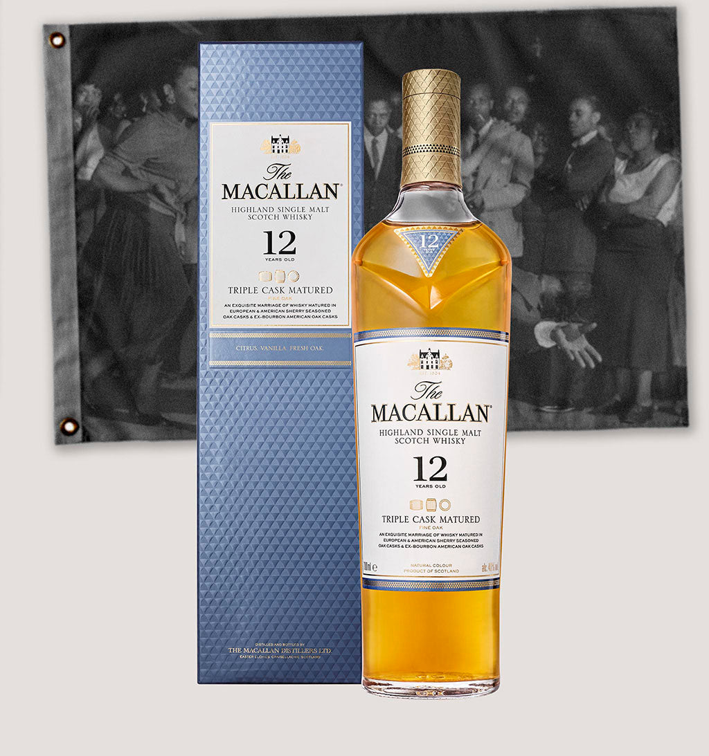 Botella de whisky Macallan Triple Cask 12 años de 700ml