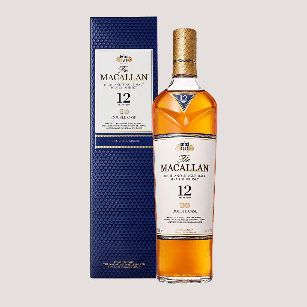 Botella de whisky Macallan de 12 años de 700ml