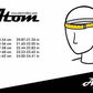 Medidas casco Atom